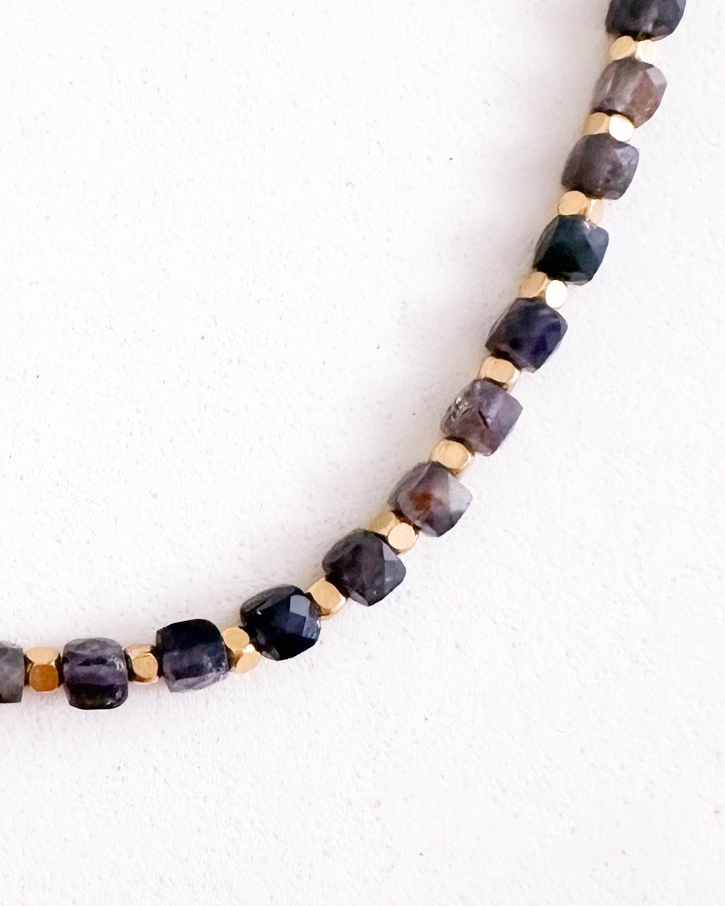 Collier KALEA - Iolite & Or