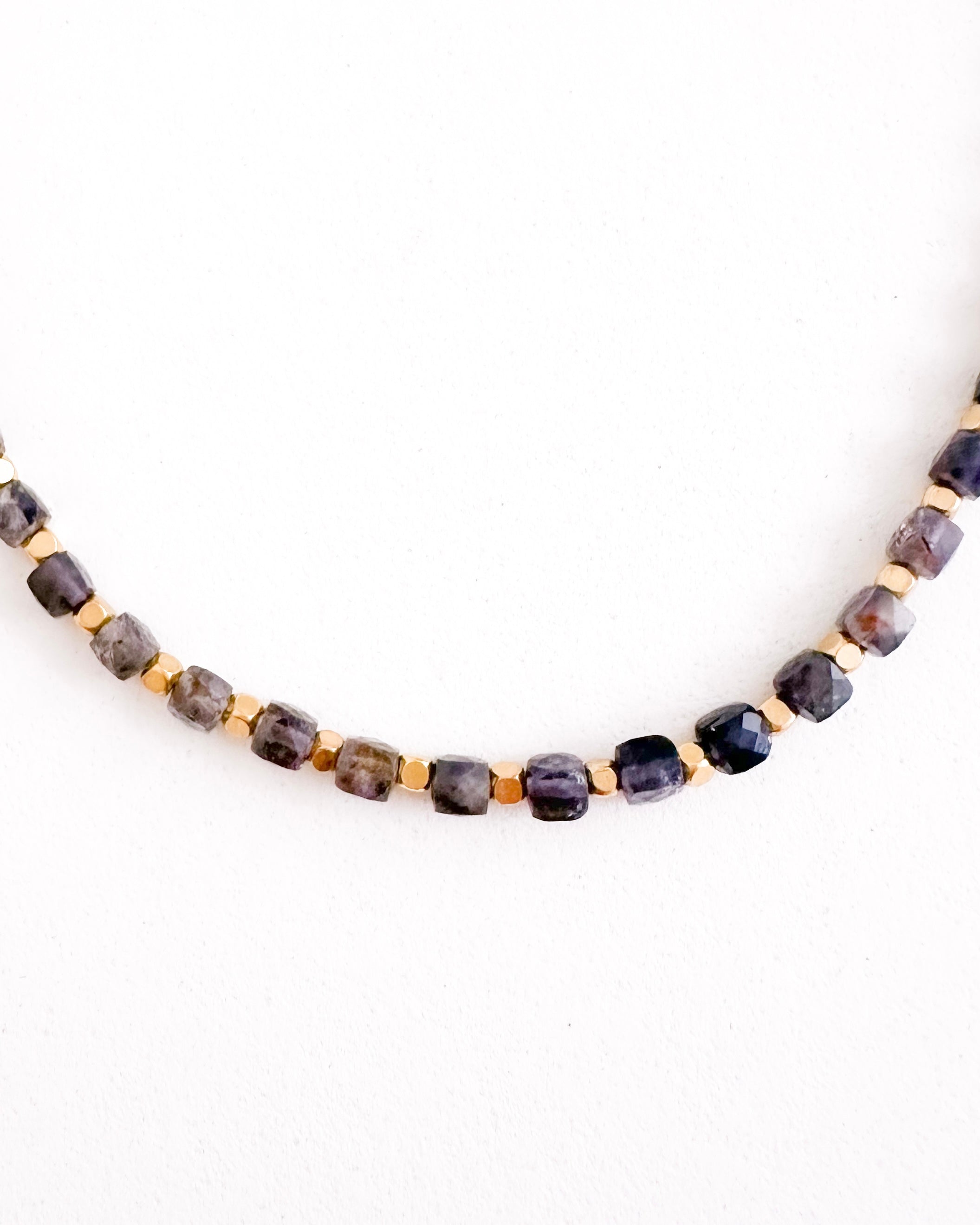 Collier KALEA - Iolite & Or