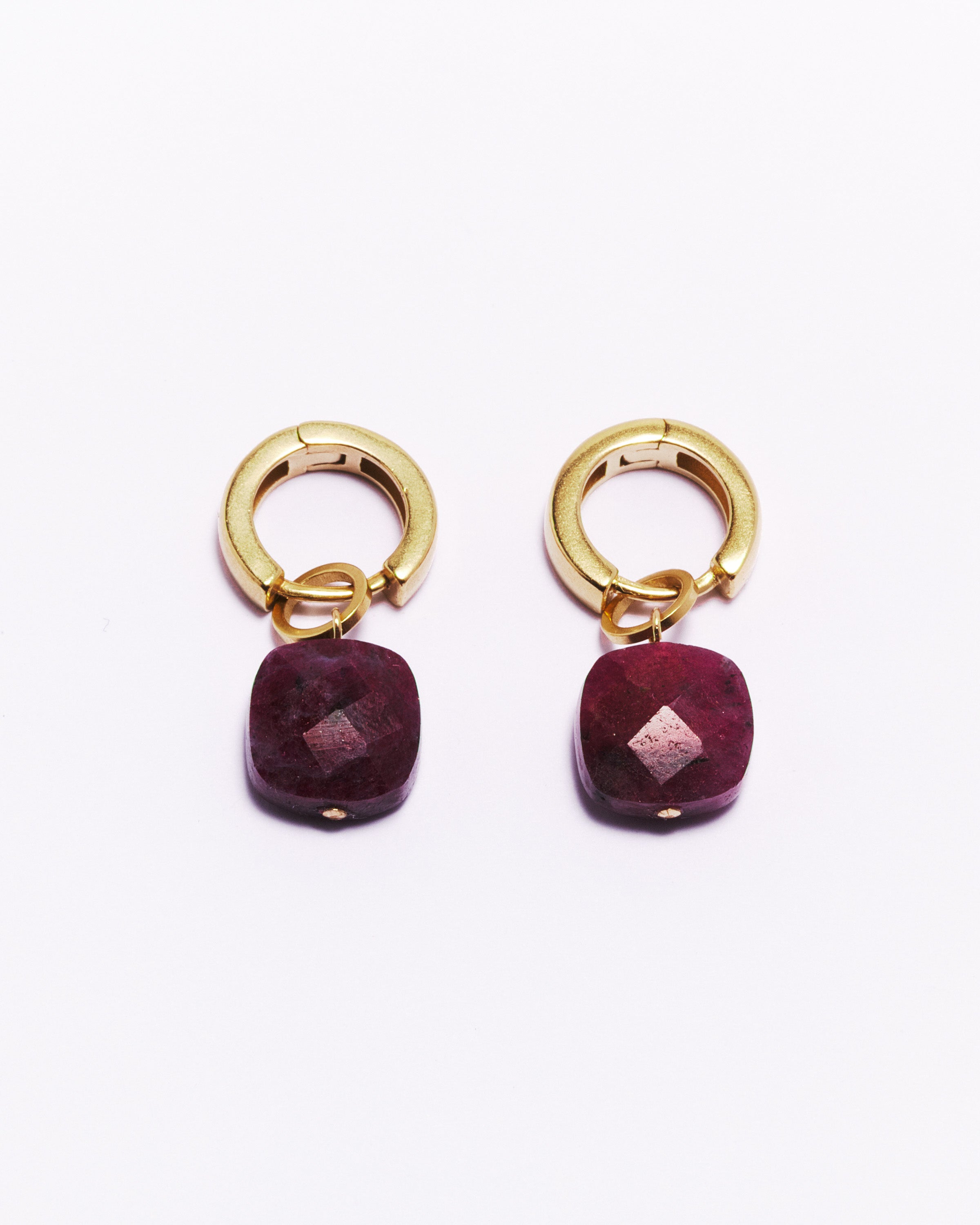 Boucles d'oreilles Nera - Rubis