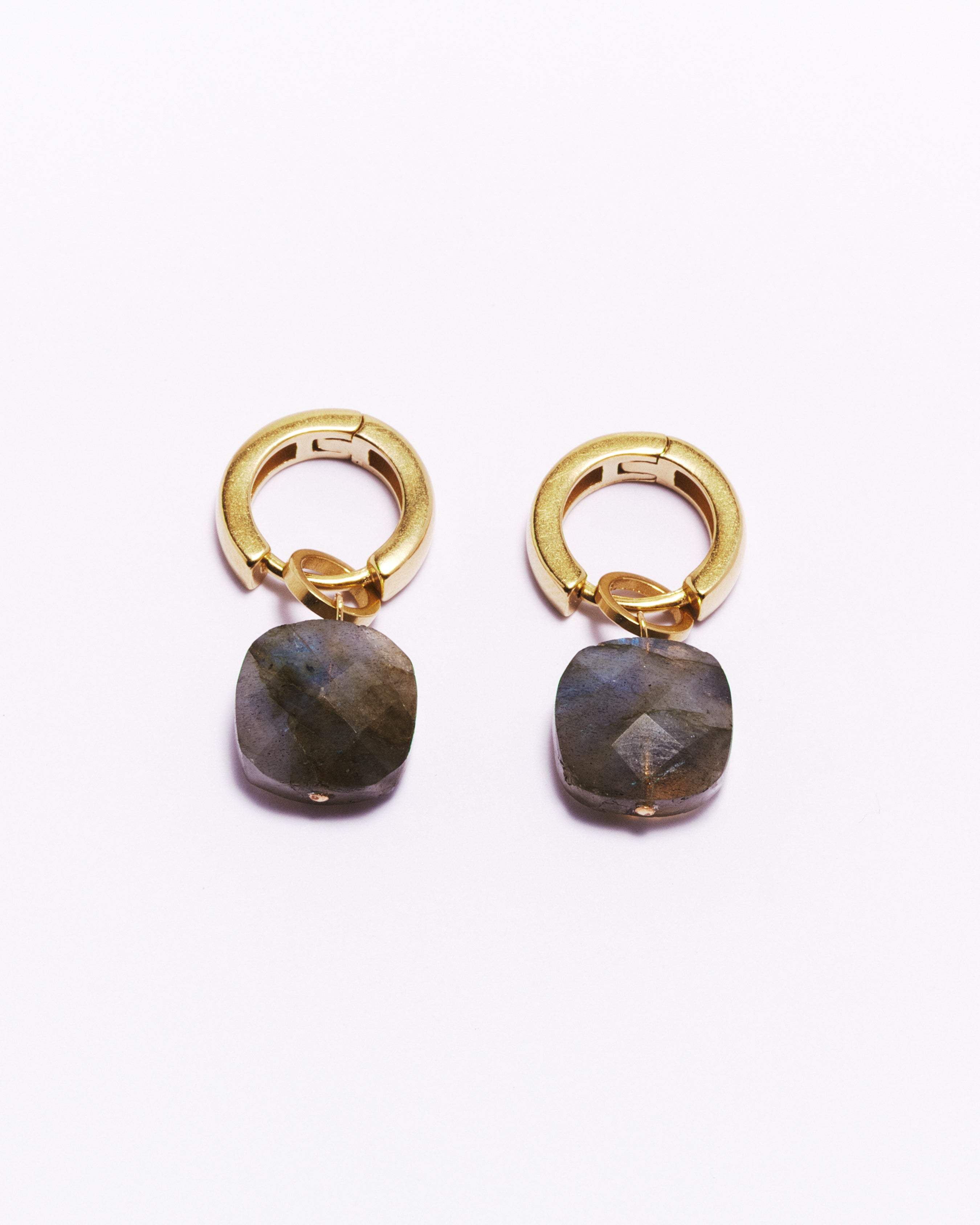 Boucles d'oreilles Nera - Labradorite