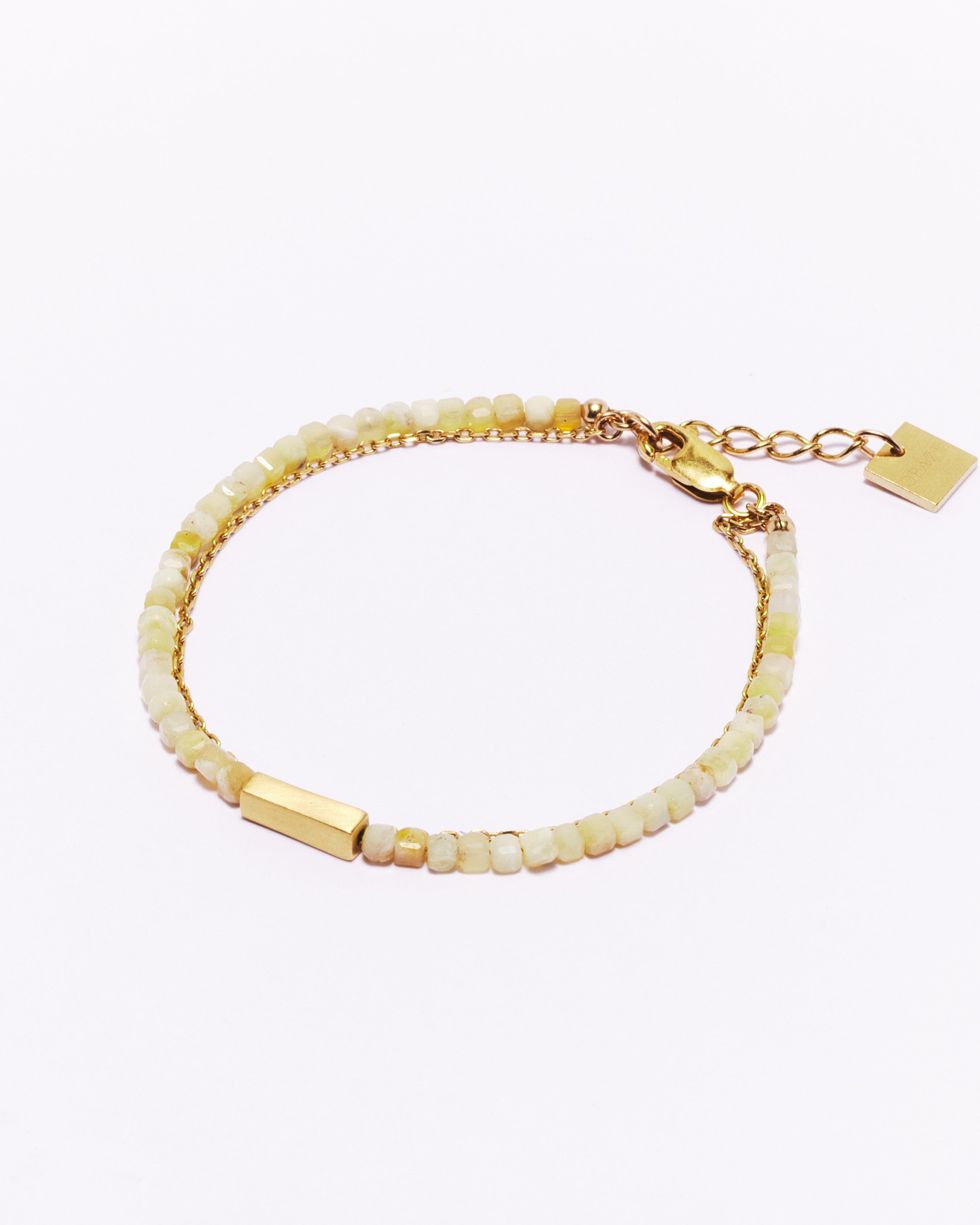 Bracelet ATIKA - Opale jaune