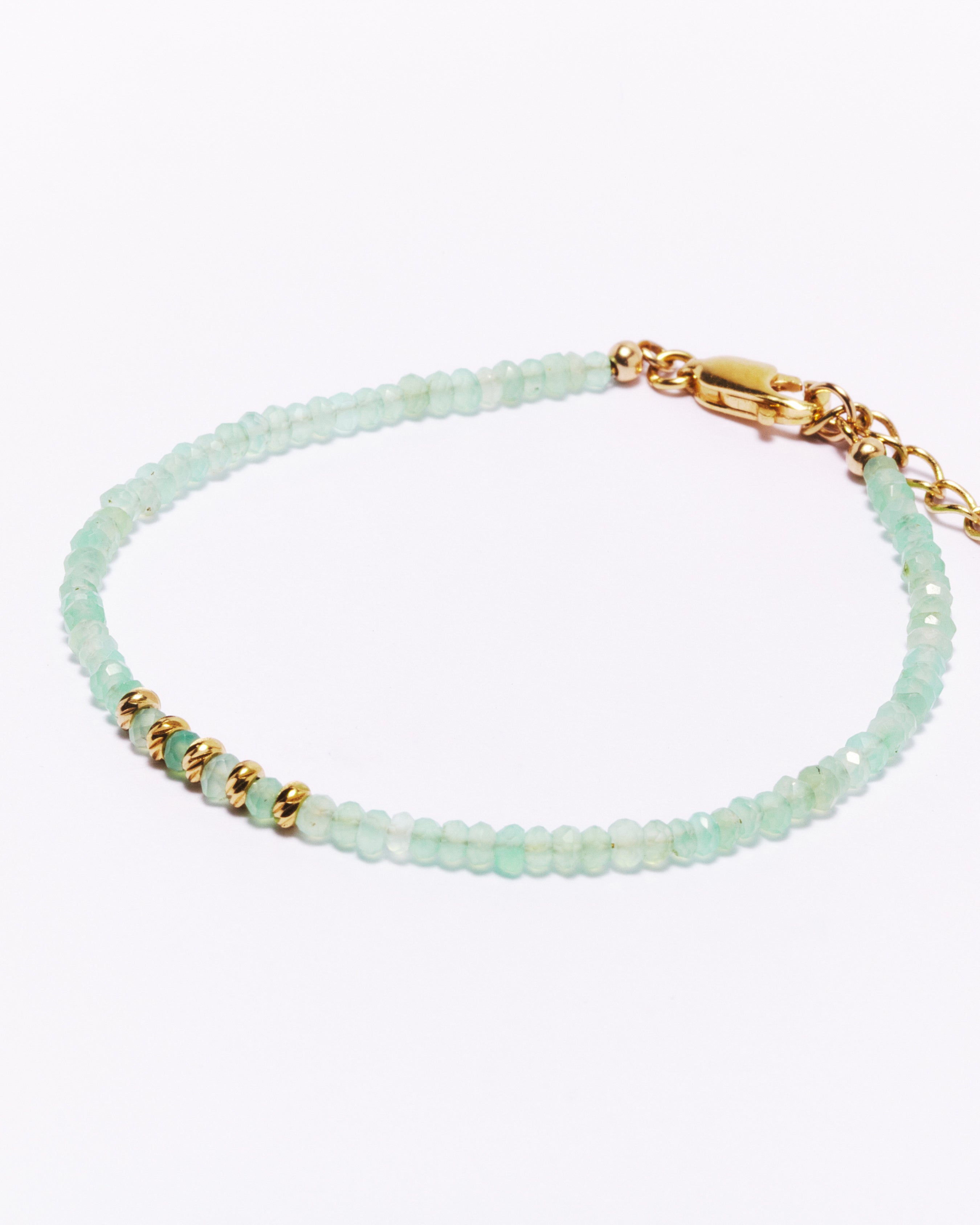 Bracelet LENORA - Chrysoprase