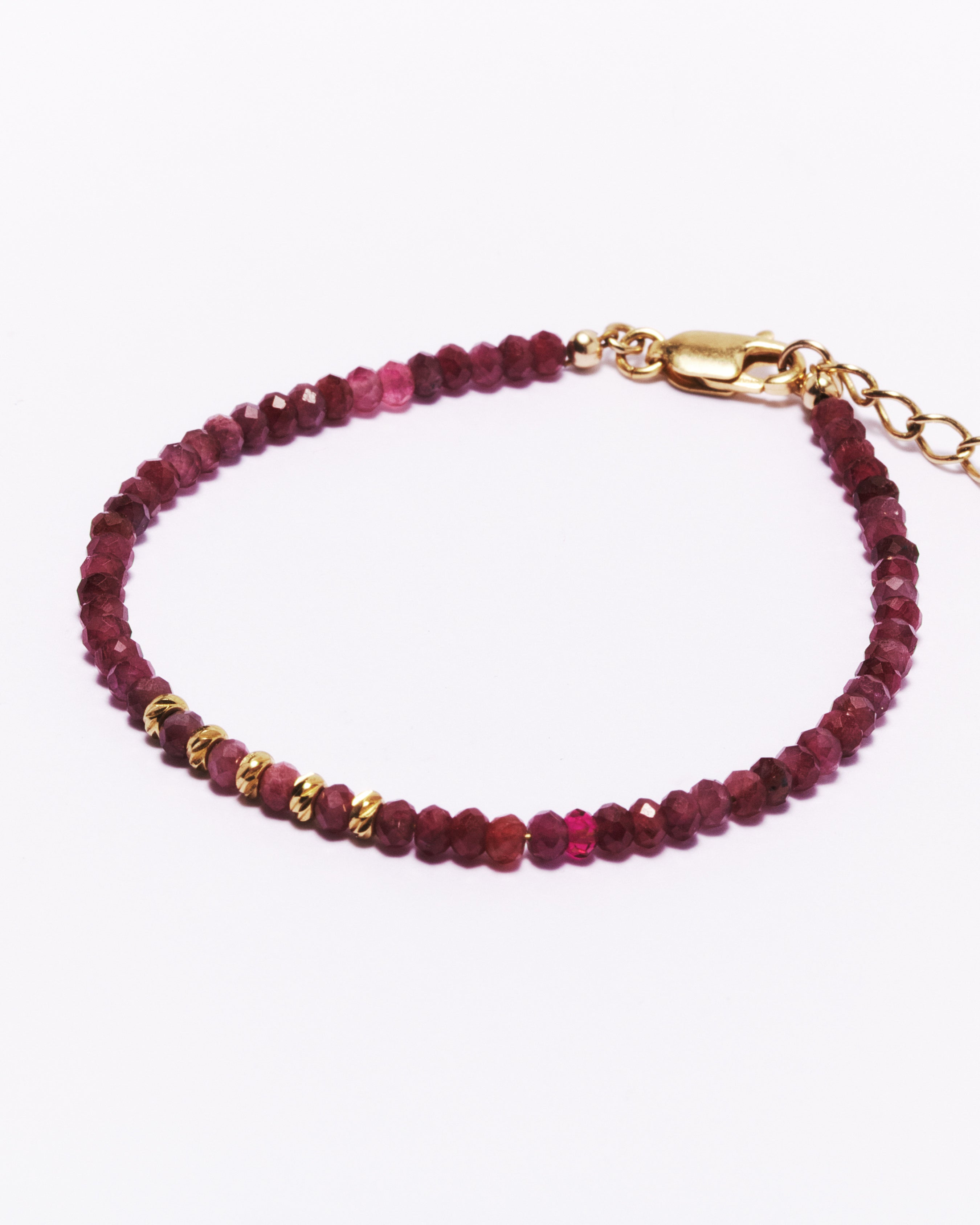 Bracelet LENORA - Rubis