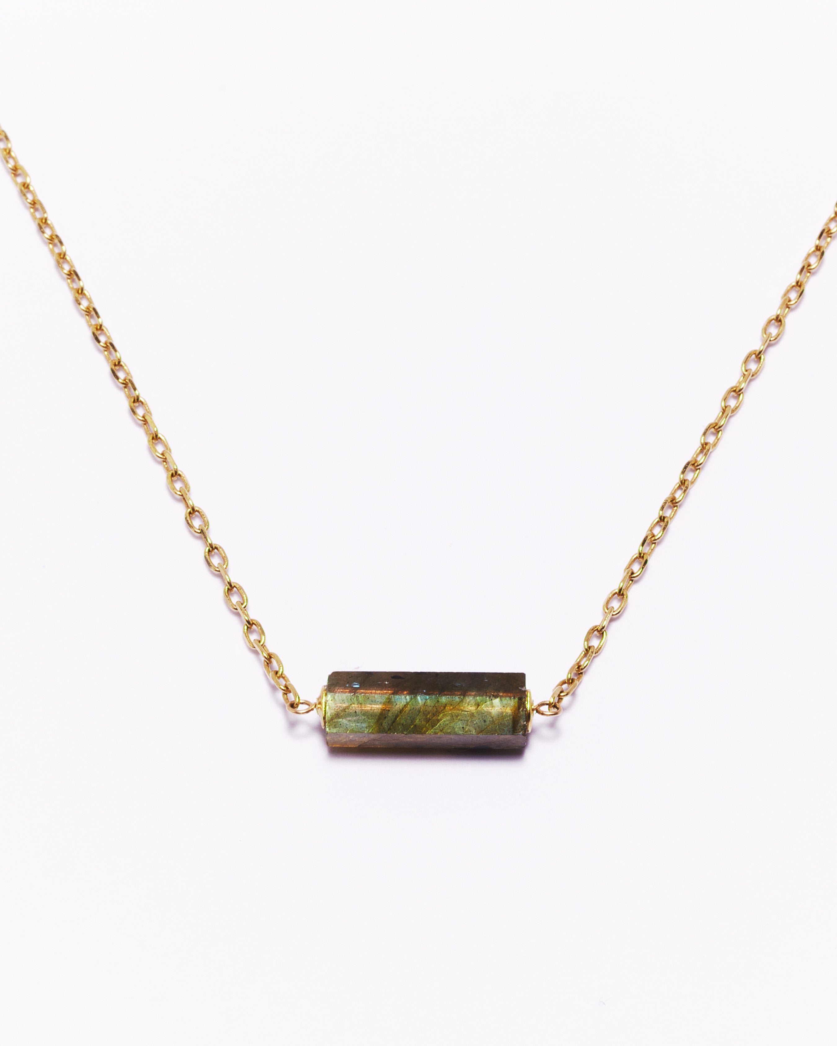 Collier ASHA Chaine - Labradorite