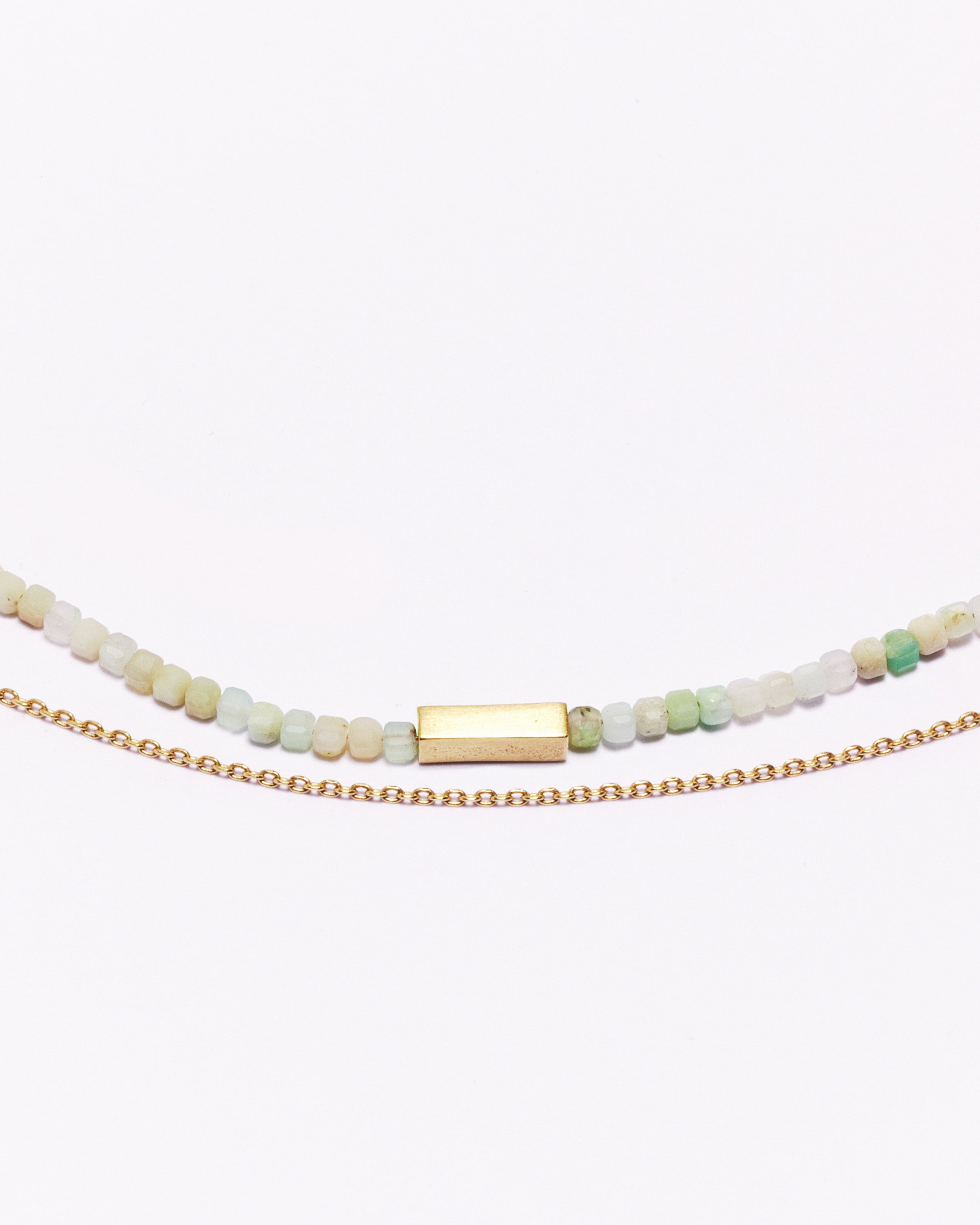 Collier ATIKA - Chrysoprase