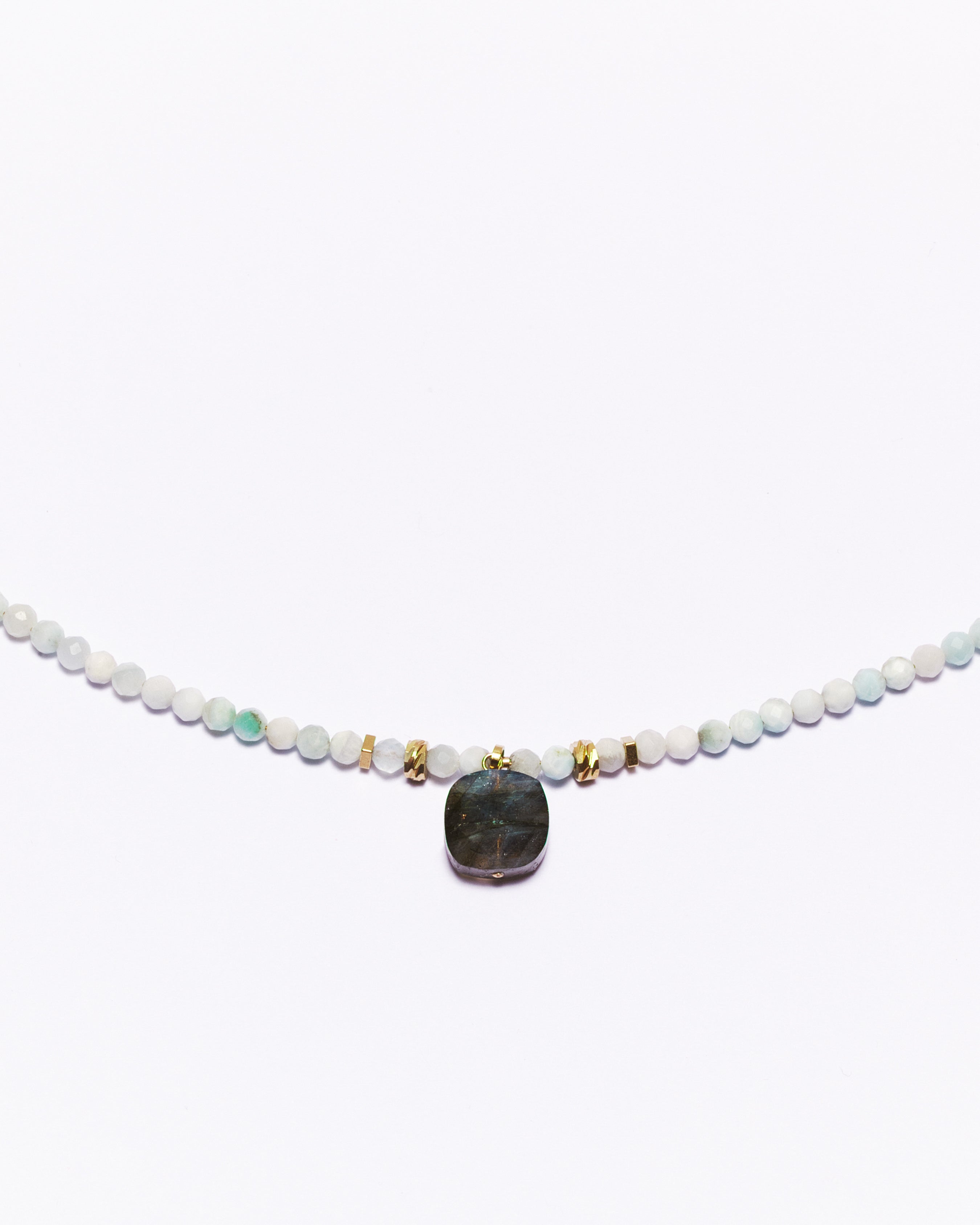 Collier NERA - Larimar & Labradorite