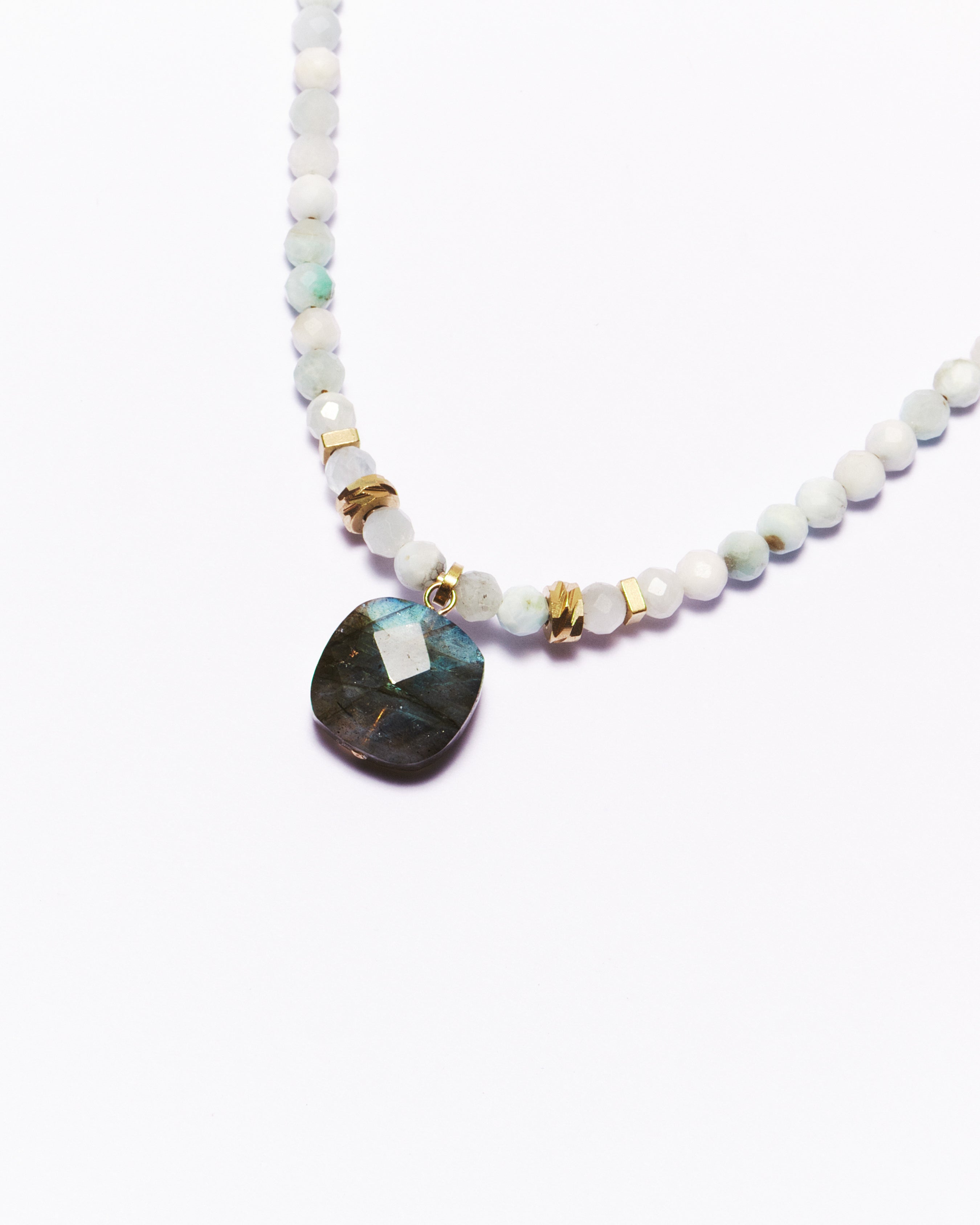Collier NERA - Larimar & Labradorite