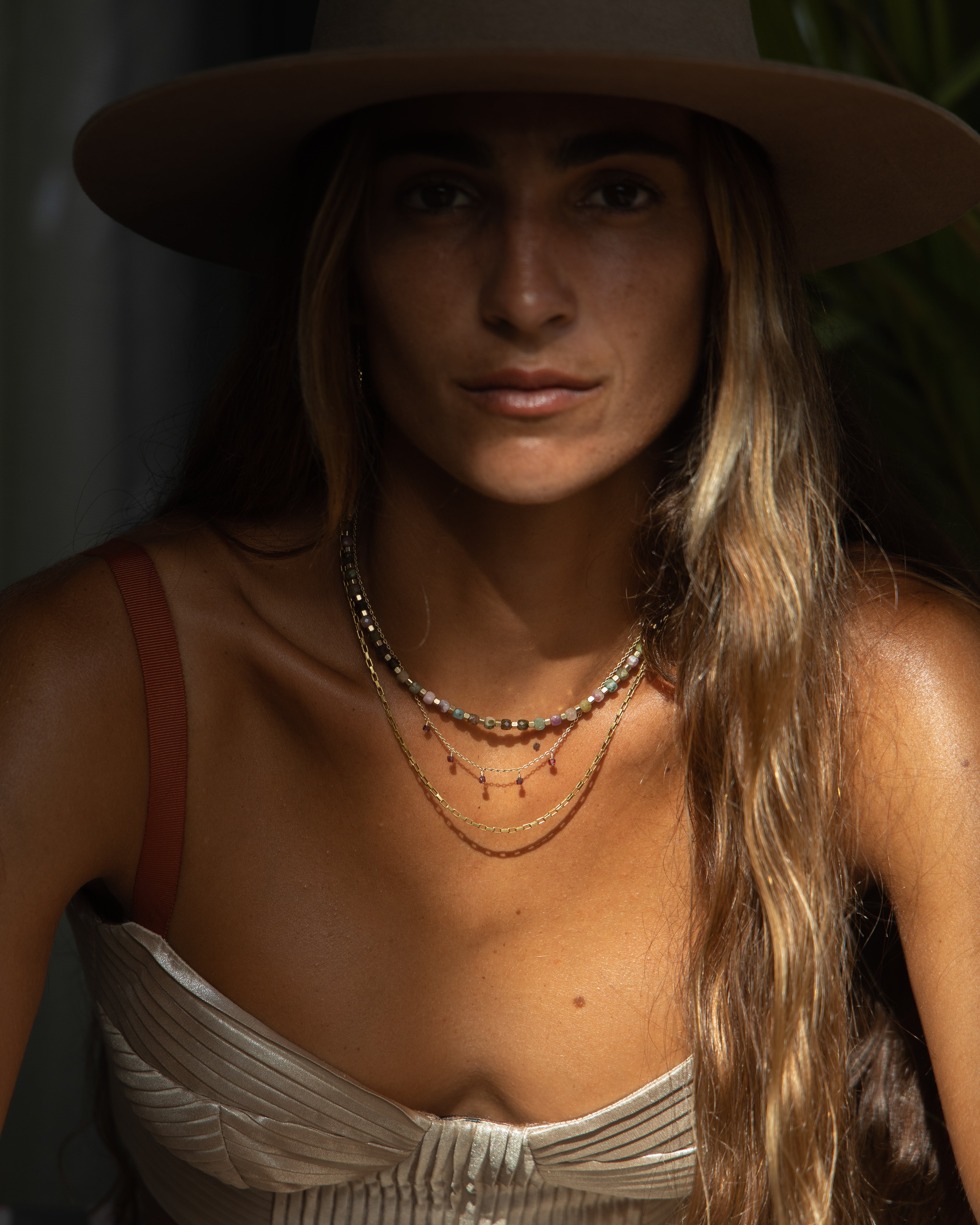 Collier KALEA - Tourmaline melon d’eau