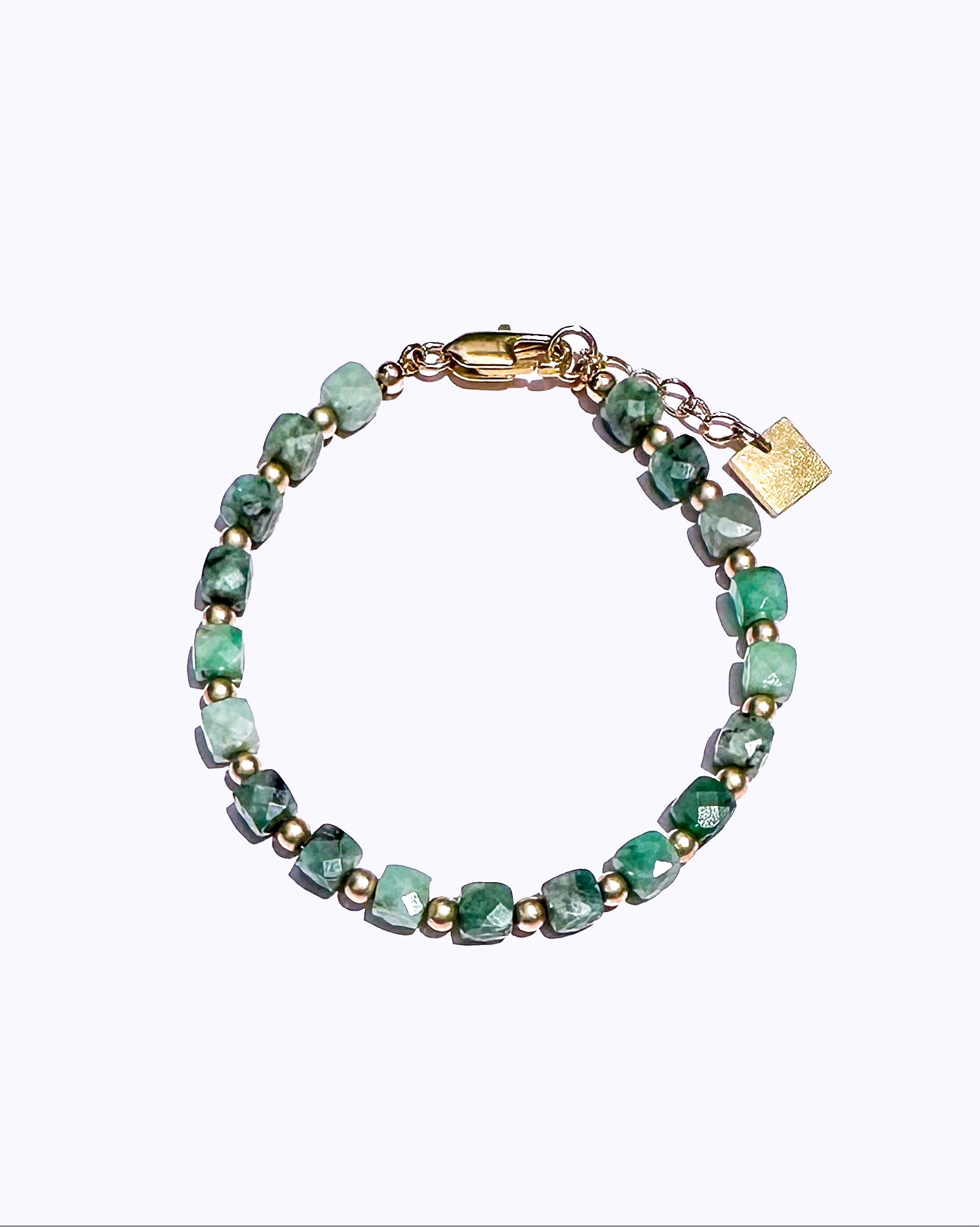 Bracelet ZAURA - Emeraude