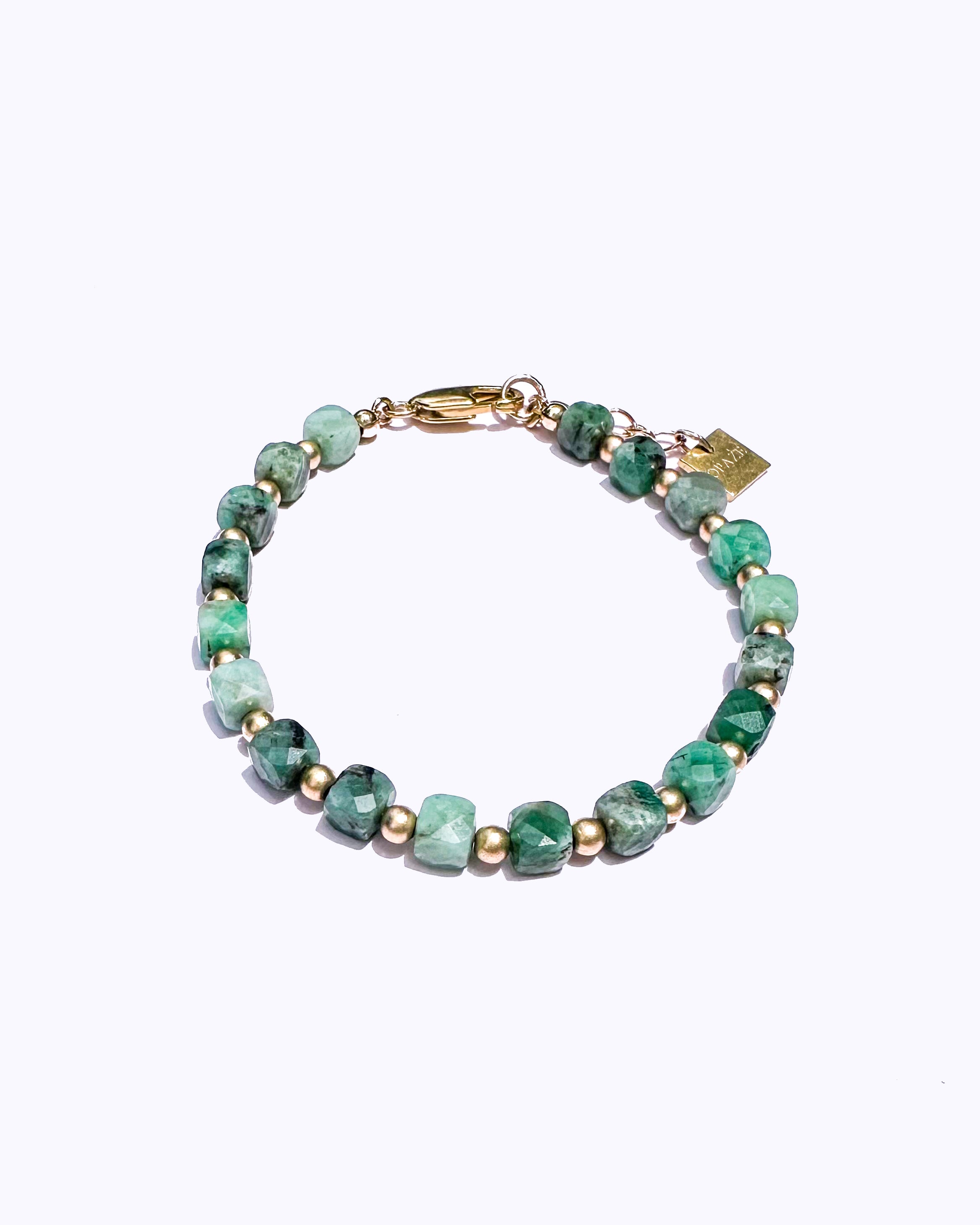 Bracelet ZAURA - Emeraude