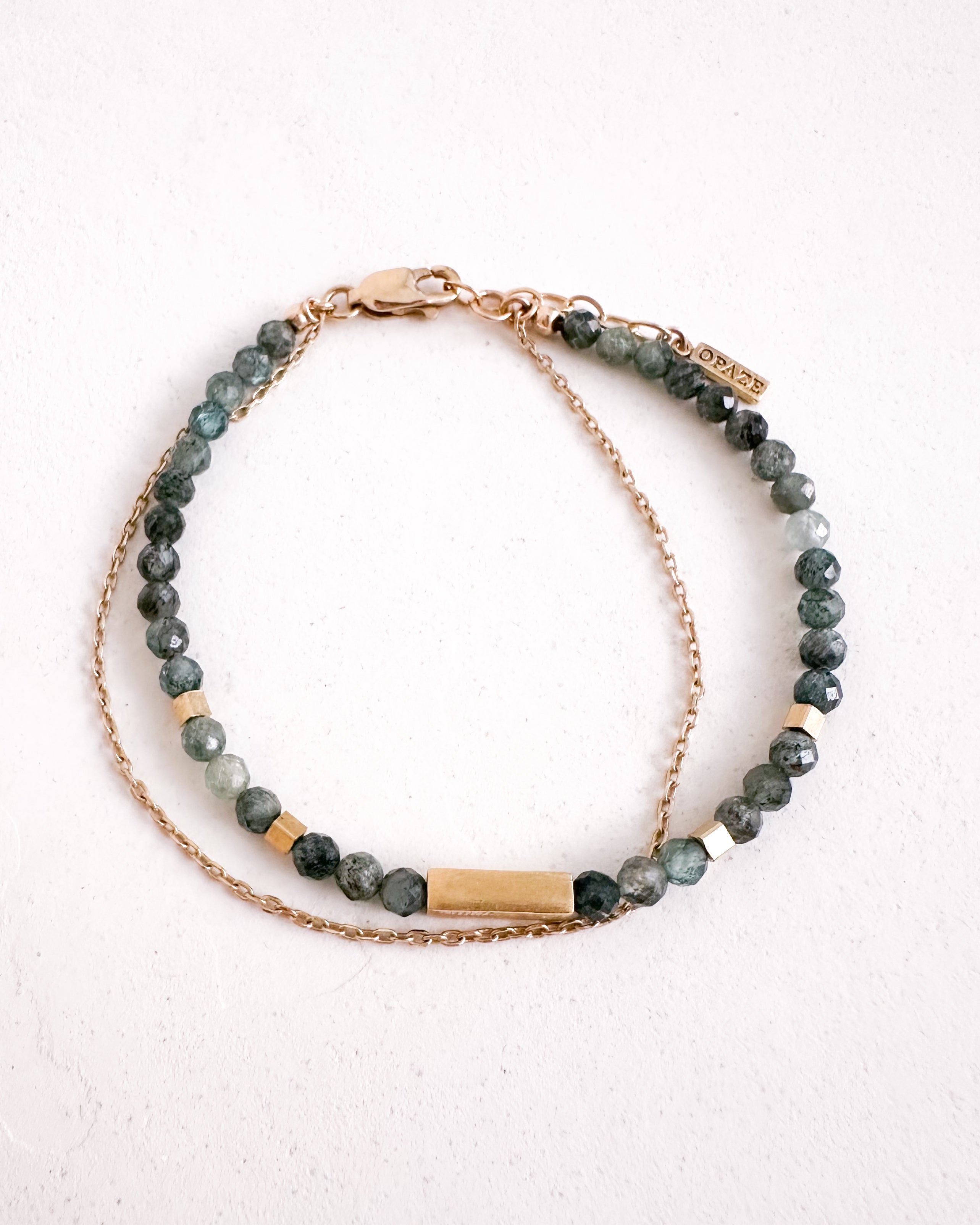 Bracelet MIRAY - Cyanite verte