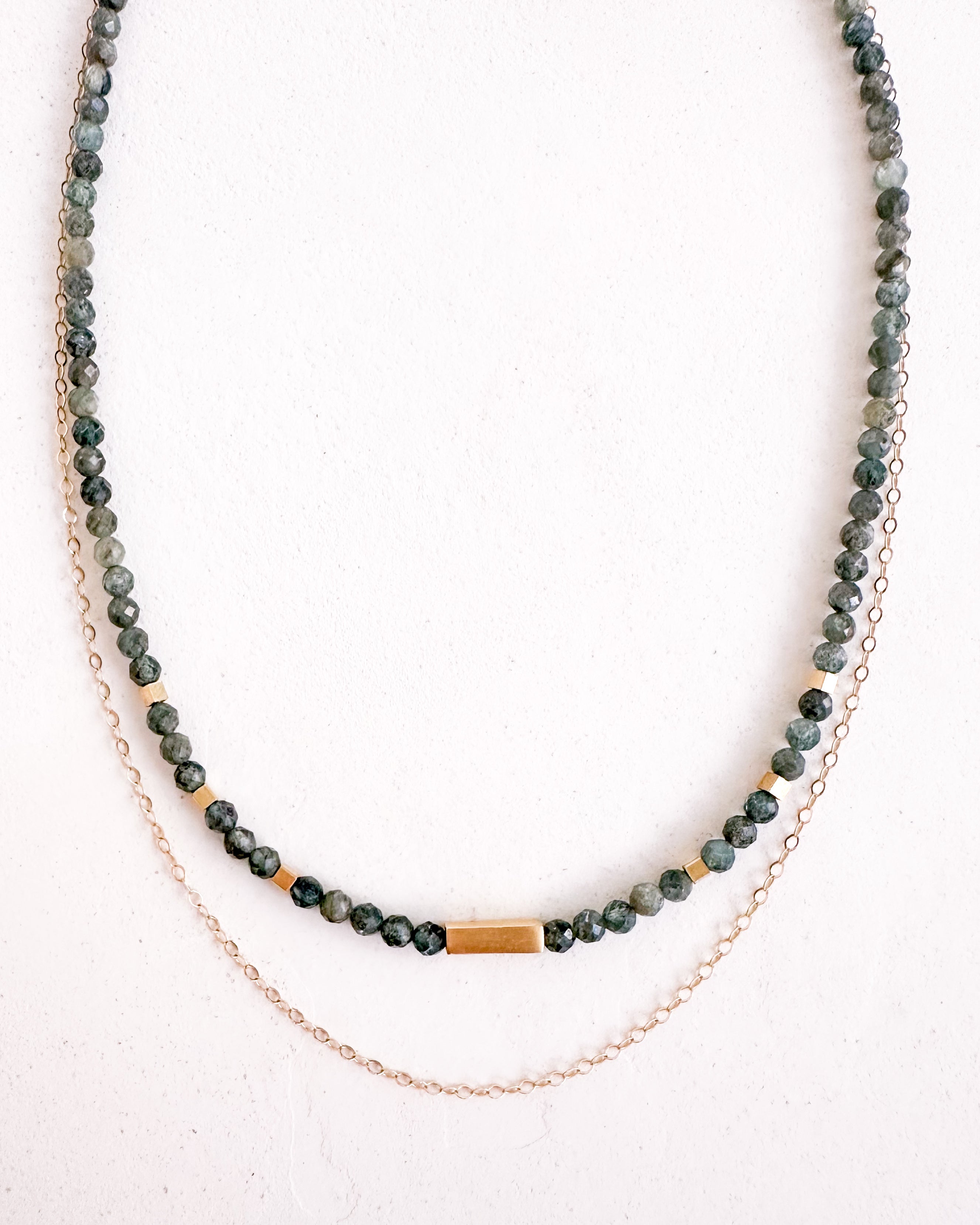 Collier MIRAY - Cyanite verte