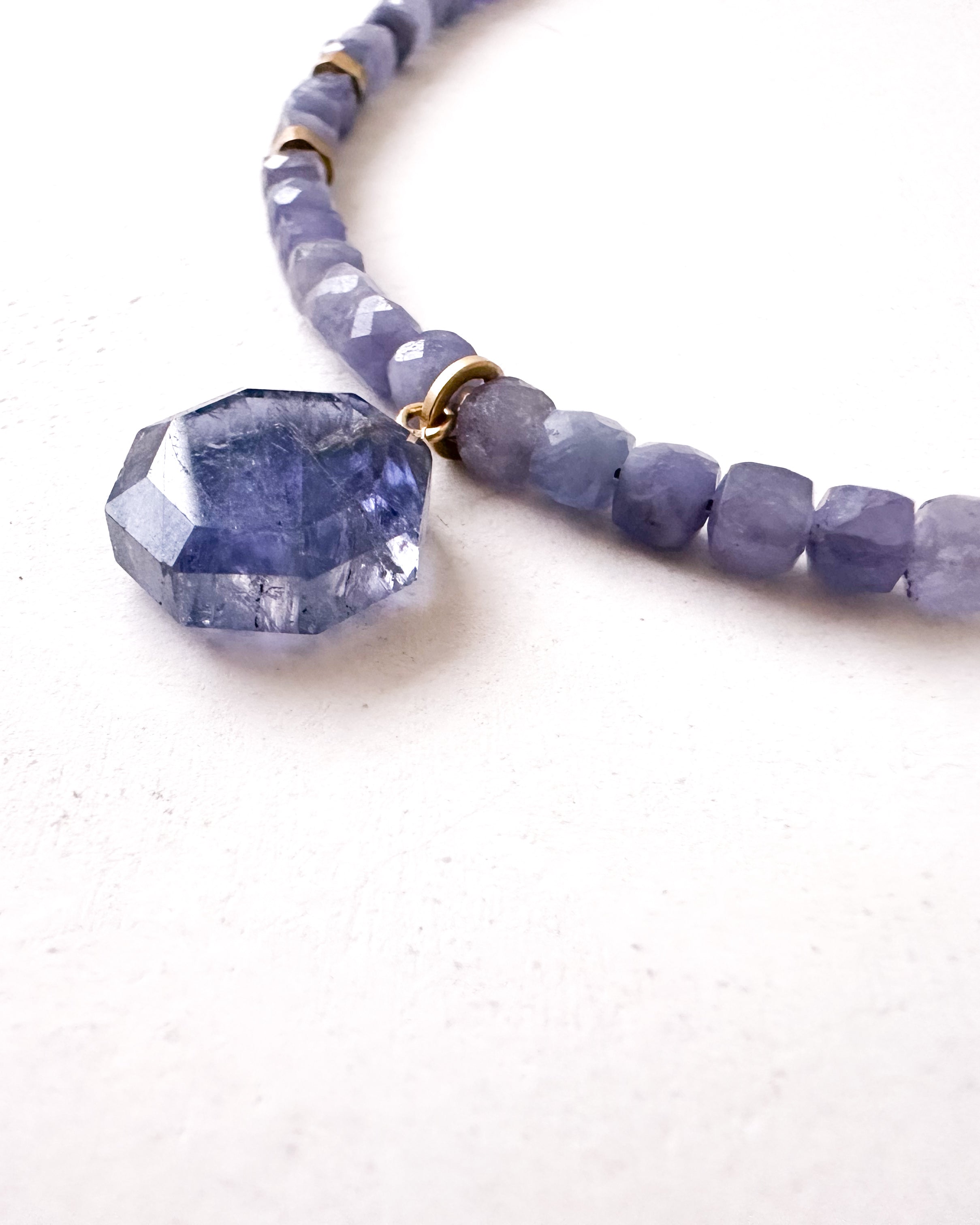 Collier AKAIA - Tanzanite & Iolite