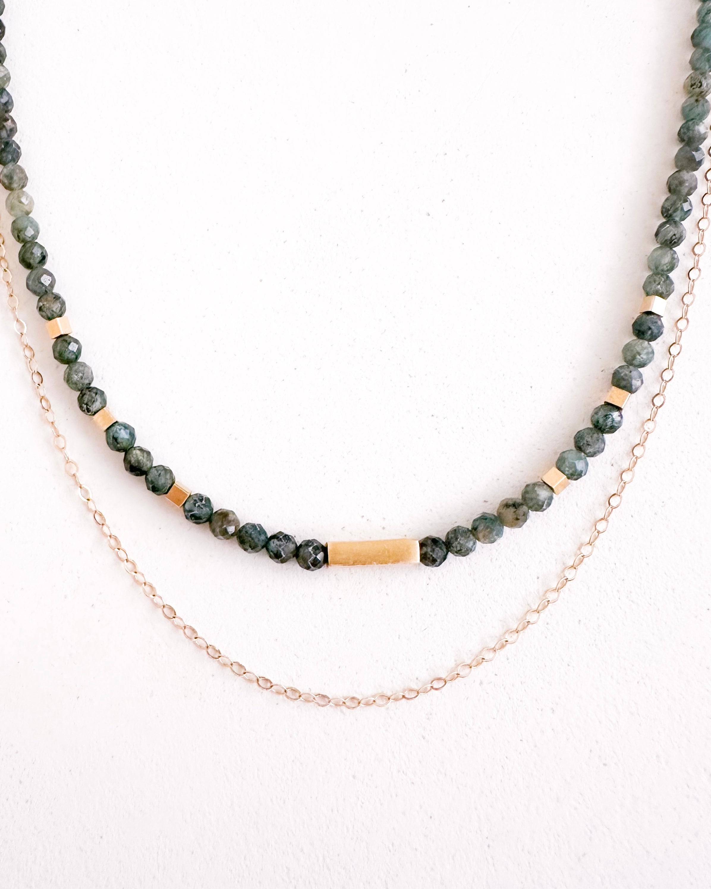 Collier MIRAY - Cyanite verte