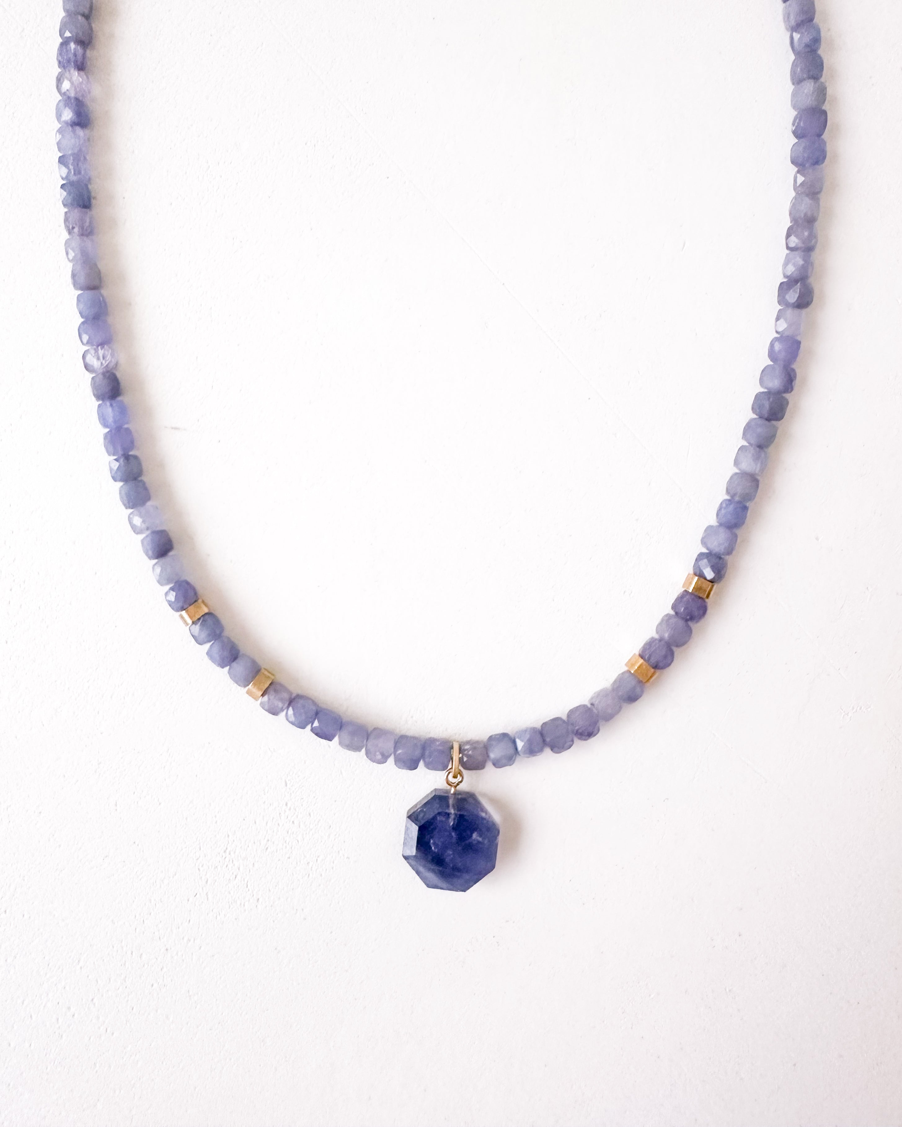 Collier AKAIA - Tanzanite & Iolite