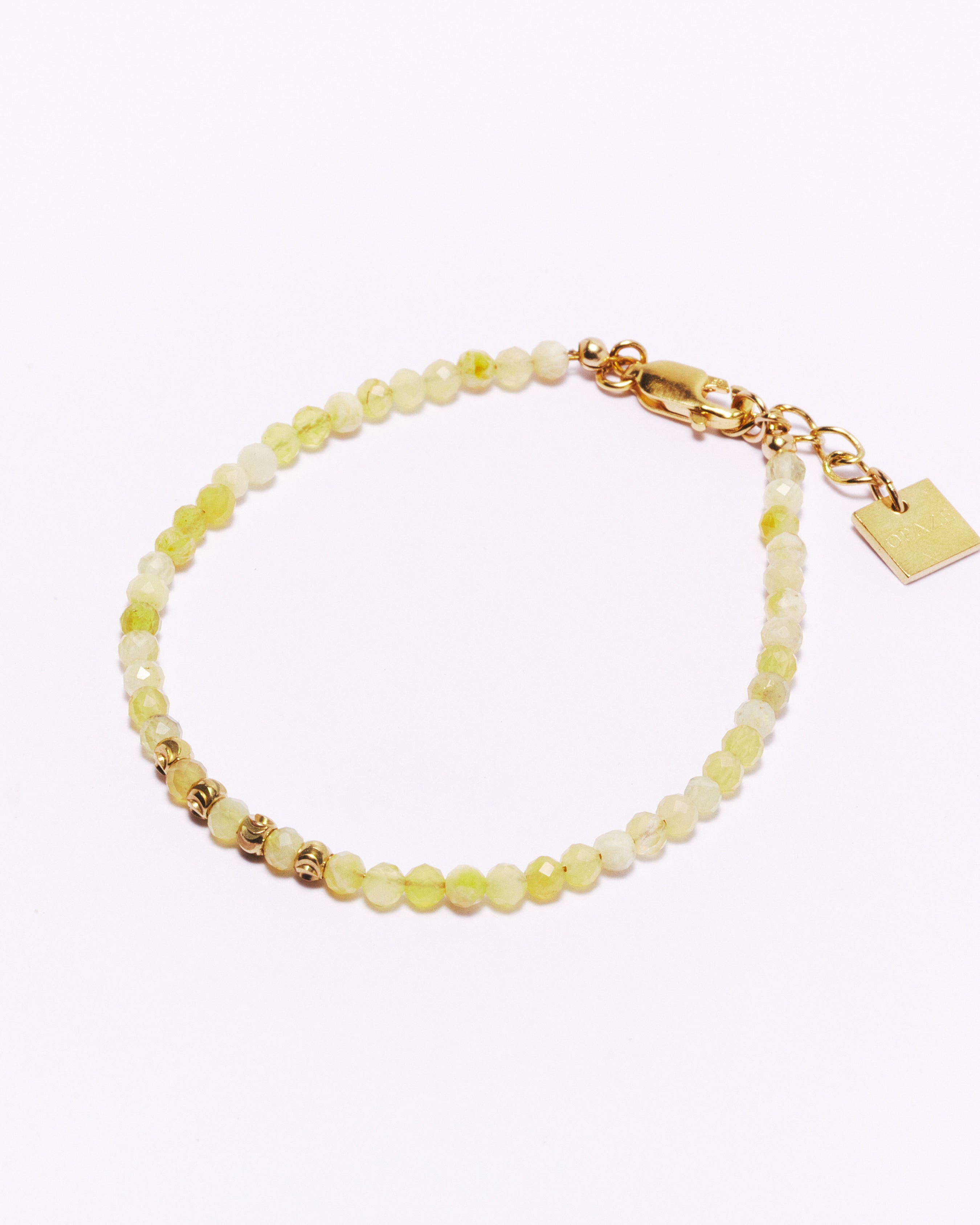 Bracelet ZIRA - Opale jaune