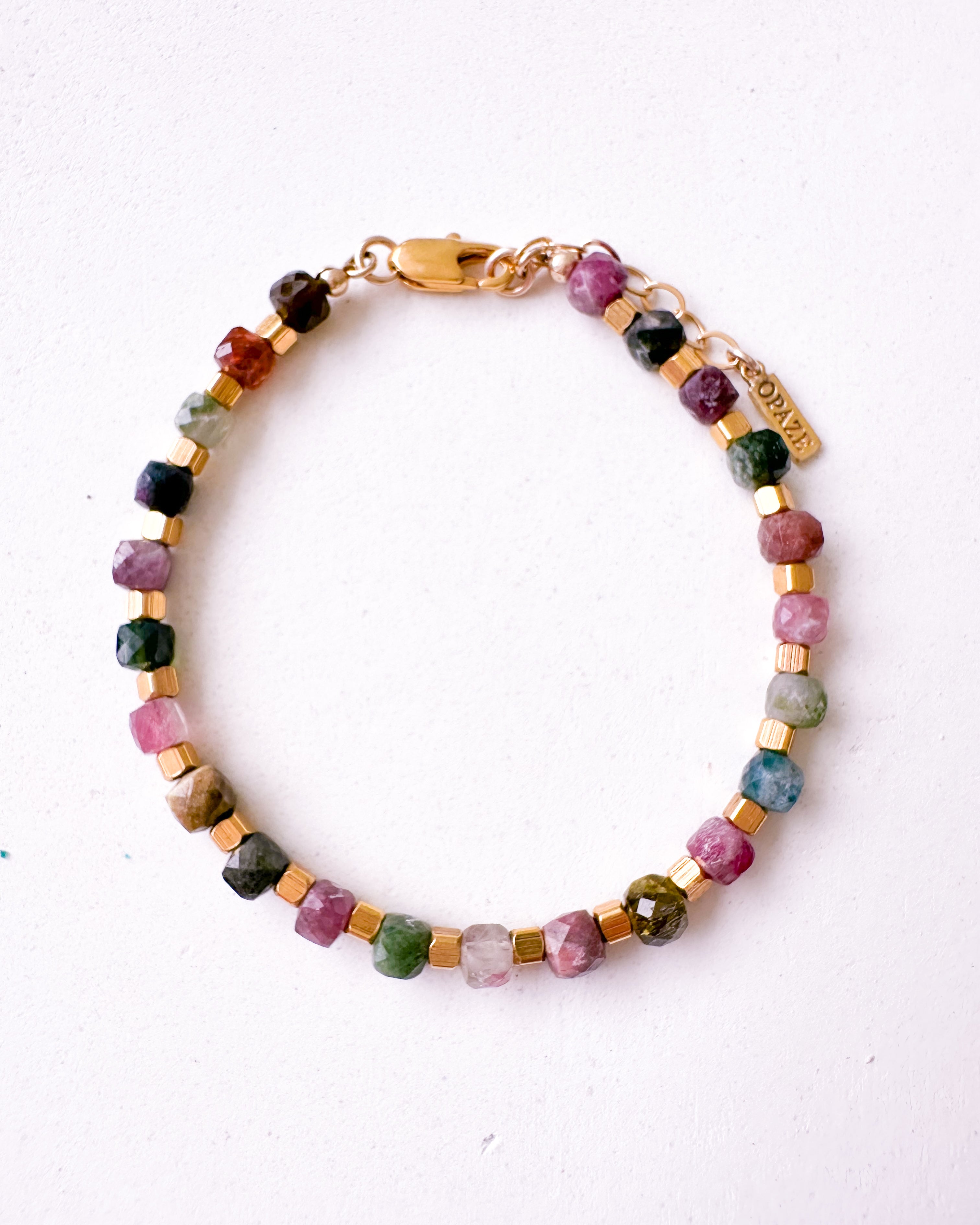 Bracelet KALEA - Tourmaline melon d’eau