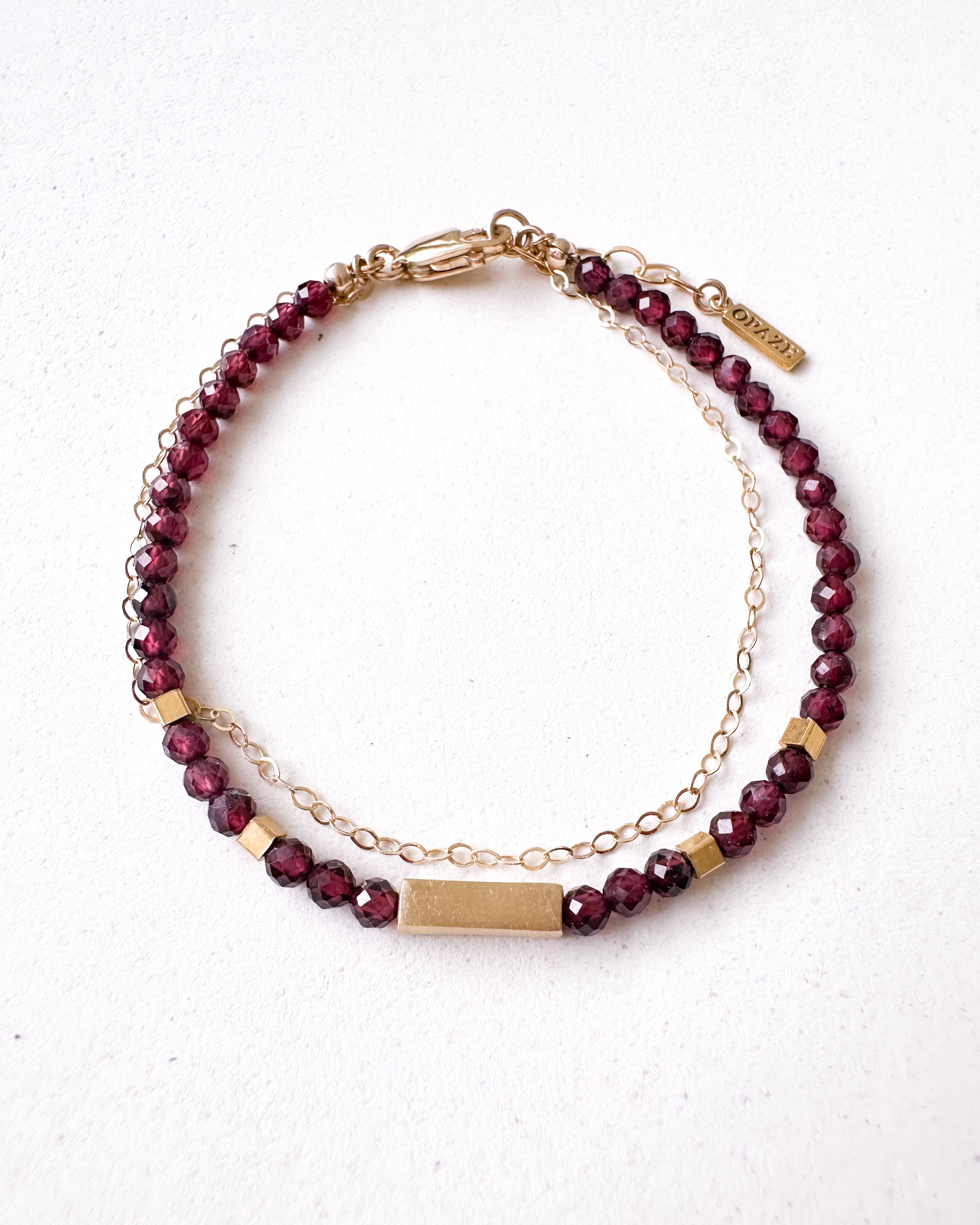 Bracelet MIRAY - Grenat